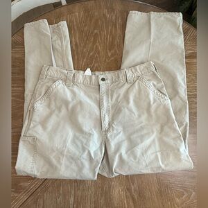 Carhartt Men's Tan dungaree fit Pants